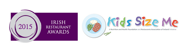 Irish Restaurant Awards, Best Kids Size menu awarded to Momo!